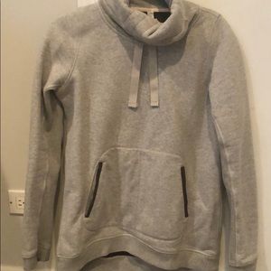 Lululemon fleece lined gray sweatshirt